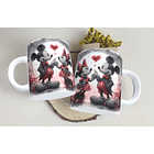 15 Artes Caneca Dia dos Namorados  Mickey e Minnie Arquivos em Jpg 8