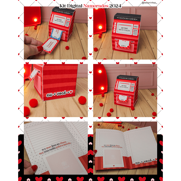 Arquivos de corte Dia dos namorados Mimos em Pdf 8