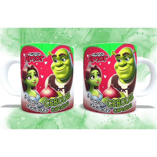 7 Artes para Caneca Fiona Shuerk Dia dos Namorados Arquivo em Jpg 3