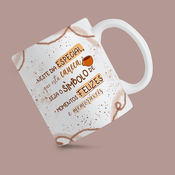 20 Artes para Caneca Aniversário Com Café Arquivo Editável 8