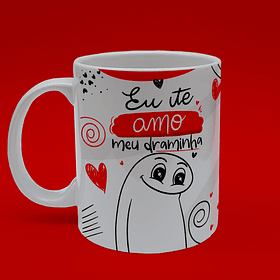 Arte Caneca Eu Te Amo Meu Draminha Arquivo Png