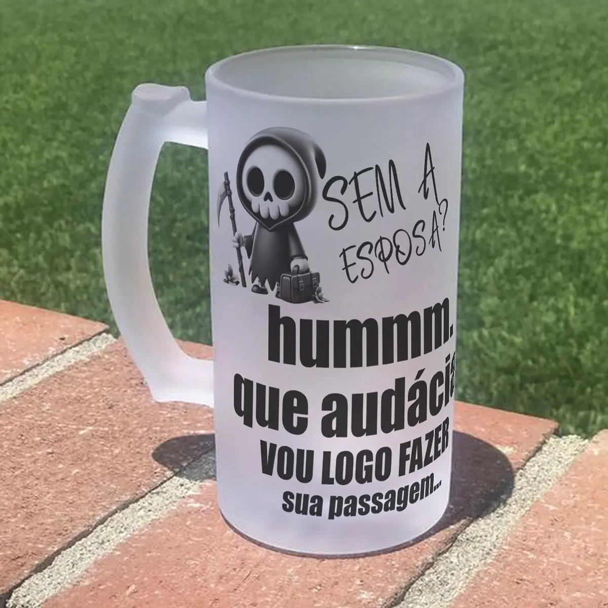 Arte Copo Chop Sem A Esposa Huumm Que Audacia Vou Logo Fazer | Studio Booby