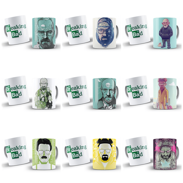 25 Artes para Caneca Breaking Ded Arquivo Editável 2