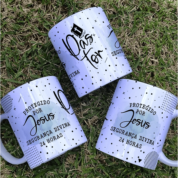 6 Artes para Caneca Pastora Arquivo Editável 1