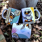 7 Artes para Caneca Amizade Patinho Arquivo em Arquivo Editável 3