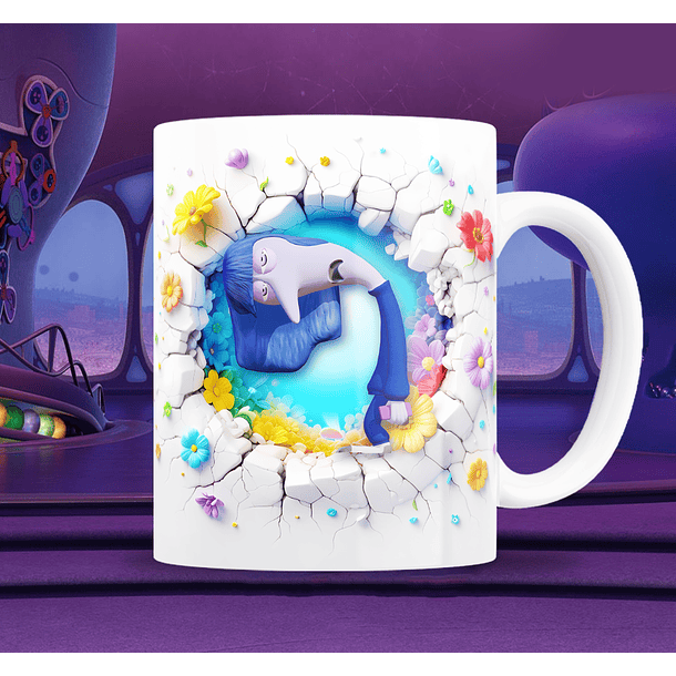 20 Artes para Caneca 3d Divertidamente 2 Arquivo em Jpg  2