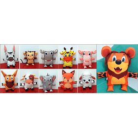 Artes para Sublimação de Almofada Safari Arquivo Editável 