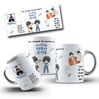 12 Artes Caneca Dorameira Doramas em CorelDraw  8