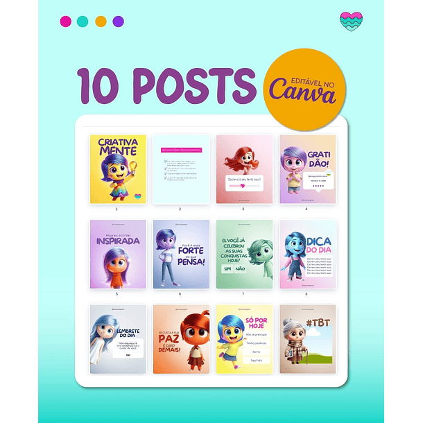 Kit digital Criativamente Divertidamente 2 em Canva 5