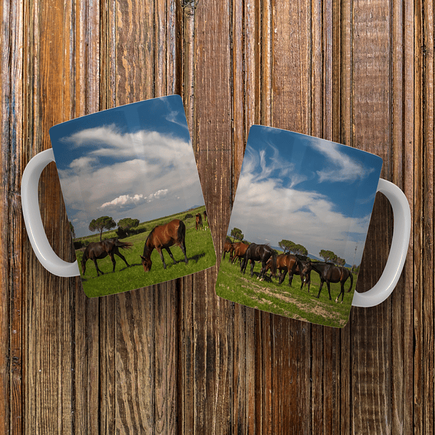 9 Artes Caneca Cavalos Frases Arquivo Editável 5