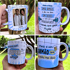 21 Artes para Caneca Amizade Masculino Arquivo Editável 2