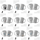 28 Artes para Caneca e Azulejo Dia dos Pais Minimalista Arquivo Editável 2