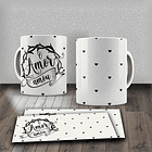 Arte Caneca O Amor Amou Arquivo Png 2