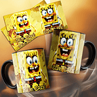 10 Artes para Caneca Com Café e Sem Café Personagens Arquivo Editável  1