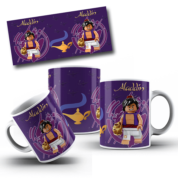 14 Artes para Caneca Lego Arquivo Editável 3