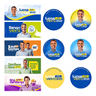 Super Pack Canva Campanha Política, Eleições, Politico, Editavél Canva + Atualizações  - OFERTA LIMITADA  10