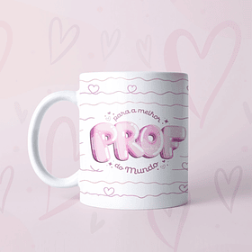 Arte Caneca Para A Melhor Prof Do Mundo Arquivo Png