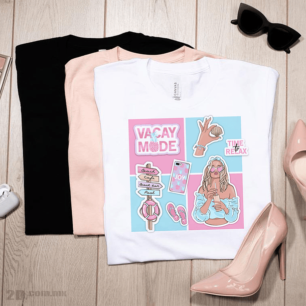 10 Artes para Camisa Mulheres Arquivo em Png 3