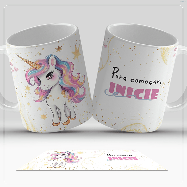 12 Artes para Caneca Stitch e Unicornio Arquivo em Jpg 12