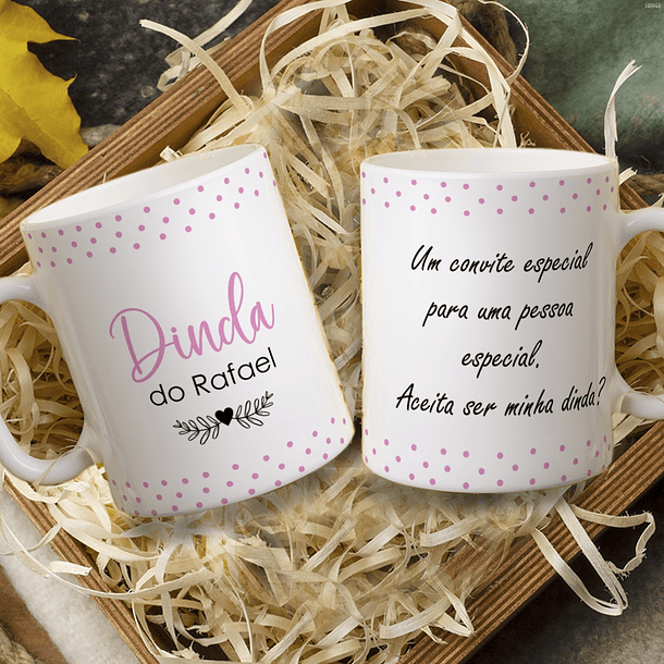 13 Artes para Caneca Convite Dindos Arquivo em Jpg 13