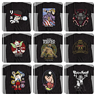 25 Artes Camisa Gamer Geek Personagens Arquivo em Pdf 1