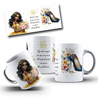 16 Artes para Canecas Aniversário 15 anos Arquivo Editável 16