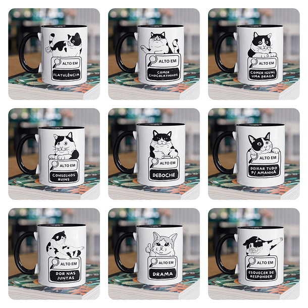 30 Artes para Caneca Versão Gatinhos Alto Arquivo em Jpg  5