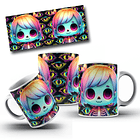 8 Artes para Caneca Halloween Arquivo em Jpg 12