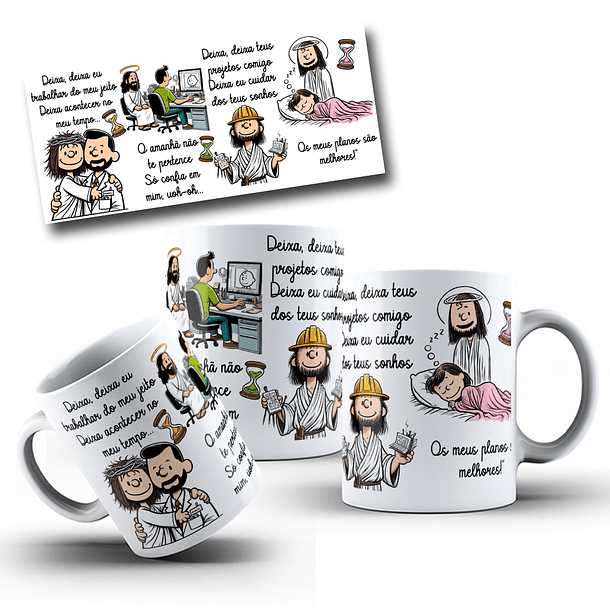 10 Artes para Caneca Louvores Frases Biblicas Arquivo em Jpg 8