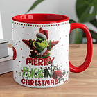 8 Artes para Caneca Grinch Natal Arquivo Editável  3