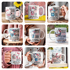 14 Artes para Caneca Hello Kitty Profissões Arquivo Editável 1