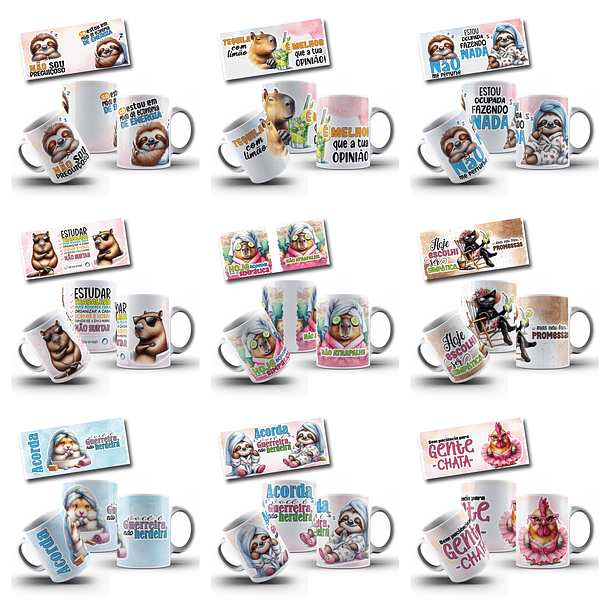 49  Artes para Caneca Capivara Frases Arquivo em Jpg   5