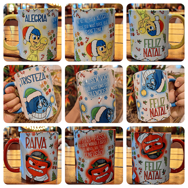 13 Artes para Caneca Natal Divertidamente Arquivo em Jpg 2