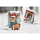 7 Artes para Caneca Natal com Fotos Arquivo Editável 3
