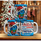 9 Artes Caneca Natal Divertidamente Arquivo em Jpg 6