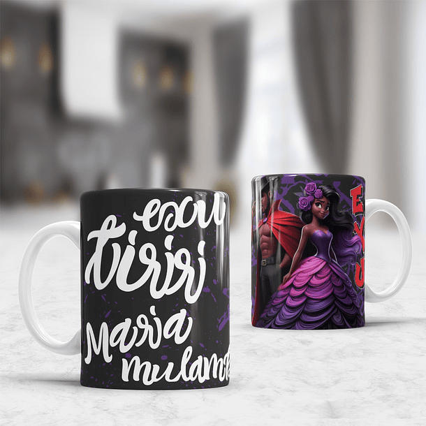 7 Artes para Caneca Casal Exú Arquivo em Jpg 7