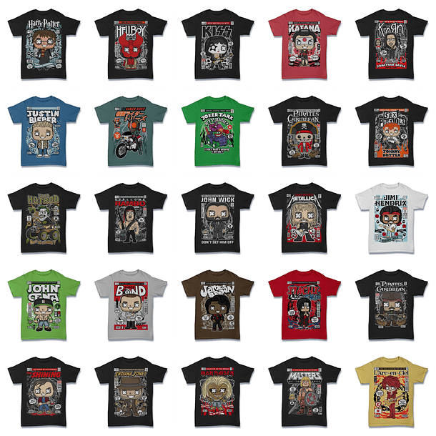 1500 Artes para Camisa Geek Desenhos Arquivo em Png 7