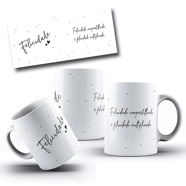 12 Artes para Caneca Positividade Arquivo em Jpg  2