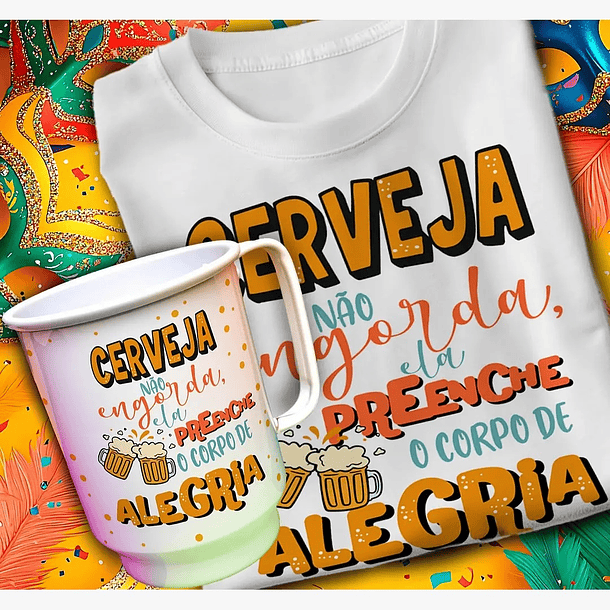 13 Artes para Copo Chopp Carnaval Arquivo Editável OFERTA 4