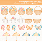 Kit Digital Patinhos em Aquarela Png 6