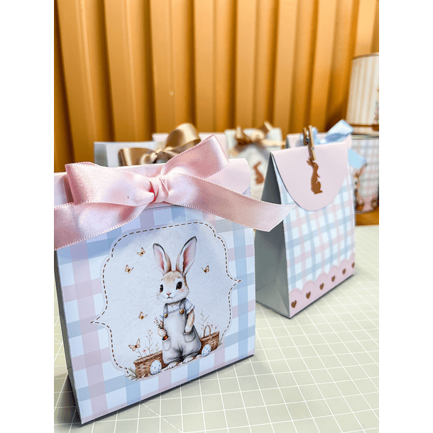 Arquivo de Corte Páscoa Mimos Coelhinhos Arquivo editável 2