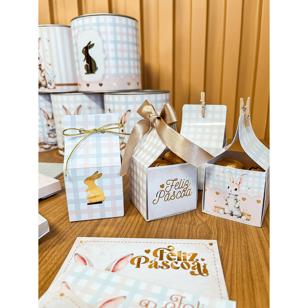 Arquivo de Corte Páscoa Mimos Coelhinhos Arquivo editável 3