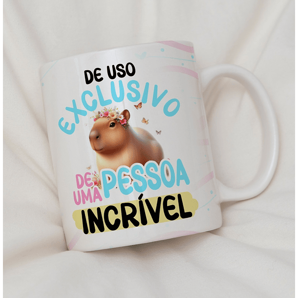 10 Artes para Caneca Capivara Debochada Arquivo Editável 2