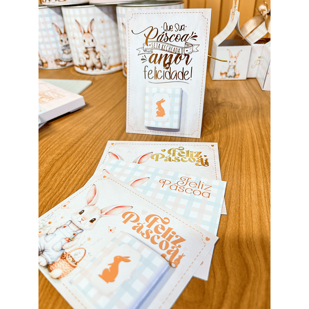 Arquivo de Corte Páscoa Mimos Coelhinhos Arquivo editável 6