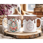 10 Artes para Caneca Doce Páscoa Arquivo Editável 3