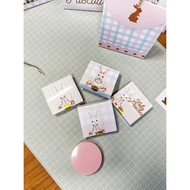 Arquivo de Corte Páscoa Mimos Coelhinhos Arquivo editável 8