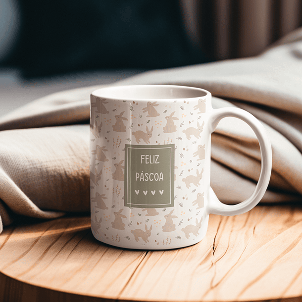 11 Artes para Caneca Páscoa Arquivo em Pdf Editável  5