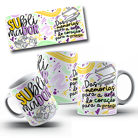 Artes Caneca Sublimador Sublimação Baixar Grátis 