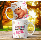 11 Artes para Caneca Capivara debochada Arquivo em Editável 2
