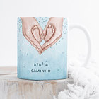 Artes Caneca Bebê a Caminho Arquivo Editável 1
